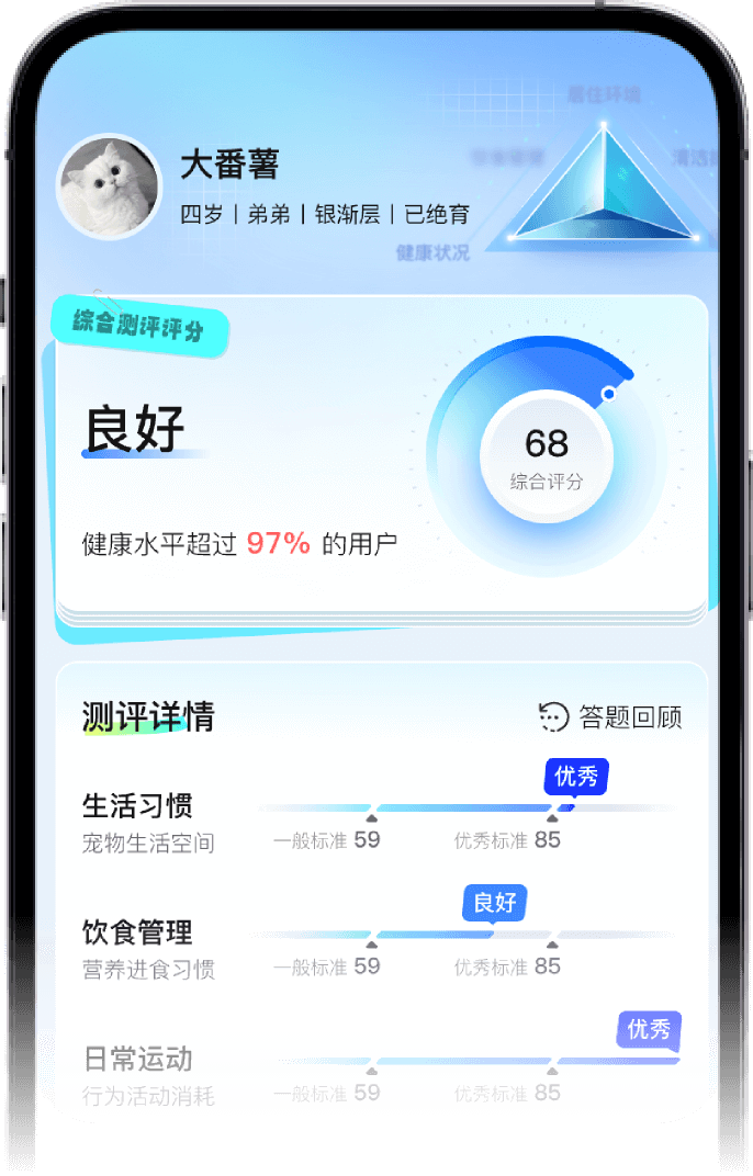 AI宠物体检报告表